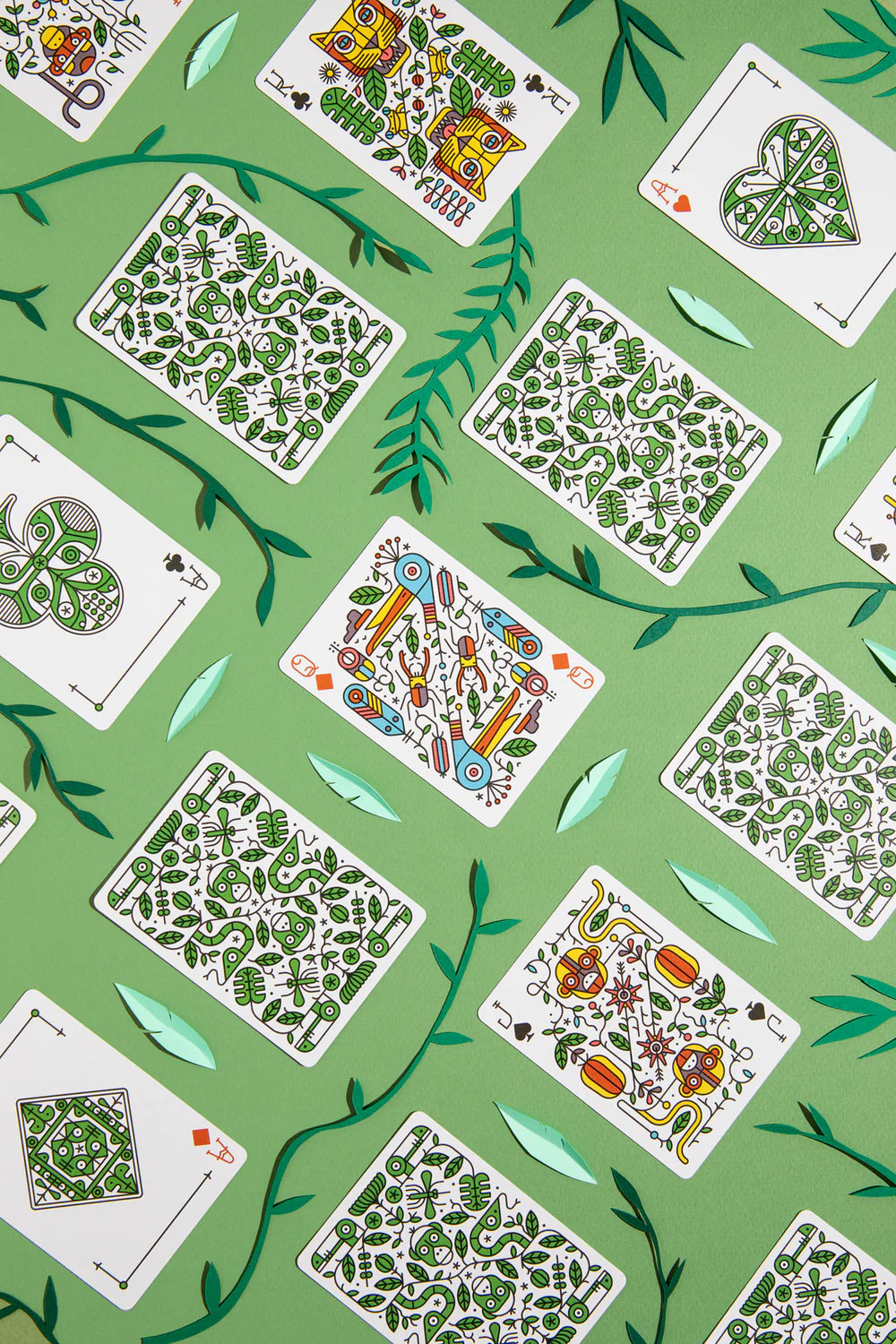 Jungle playing cards