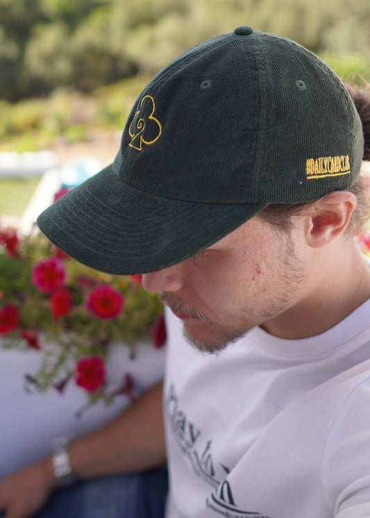 Green/Gold 
Heritage Courdroy CAP