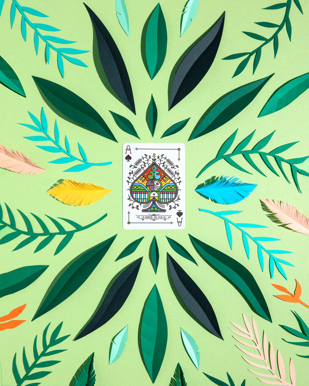 Jungle playing cards