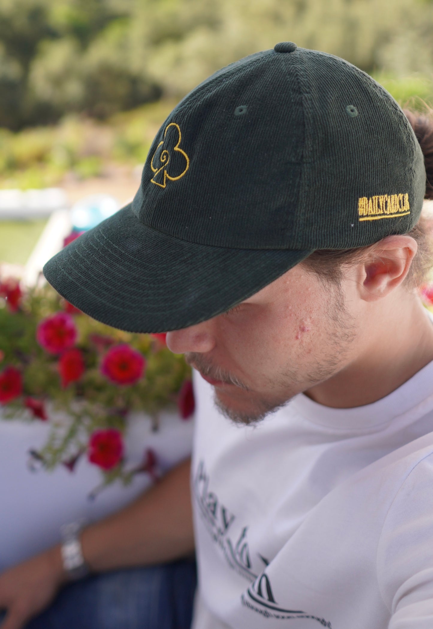Green/Gold 
Heritage Courdroy CAP