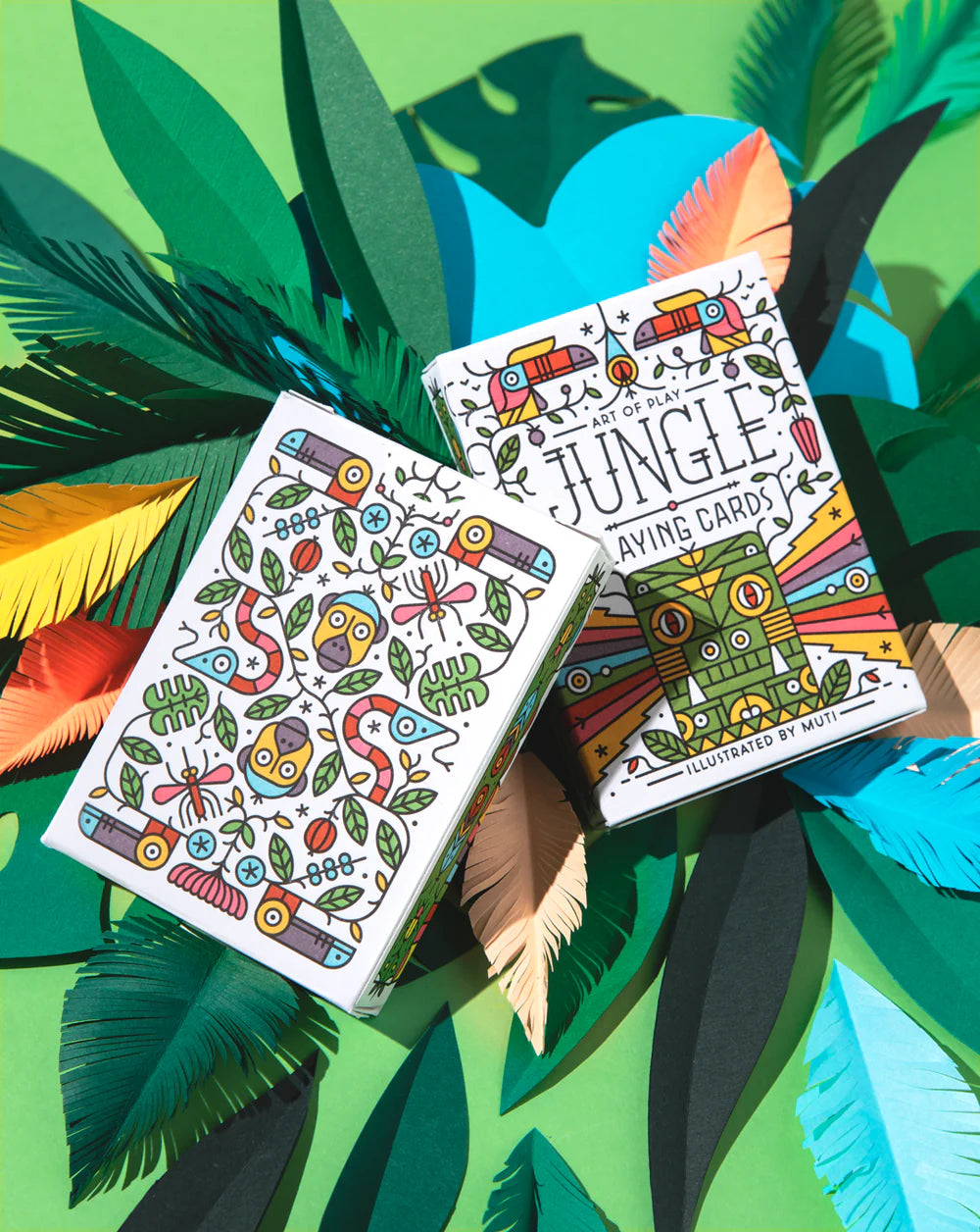Jungle playing cards
