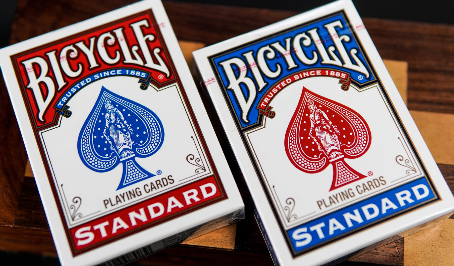 Bicycle Standard Red & Blue